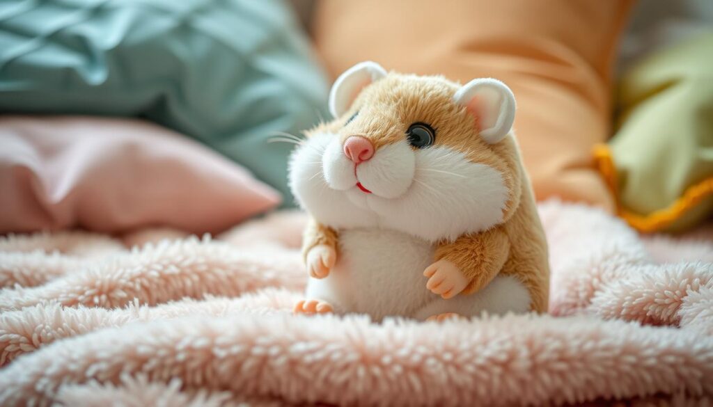 Hamster plush toy