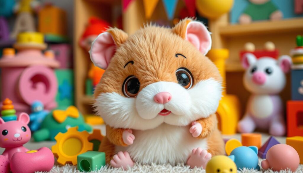 cuddly hamster toy