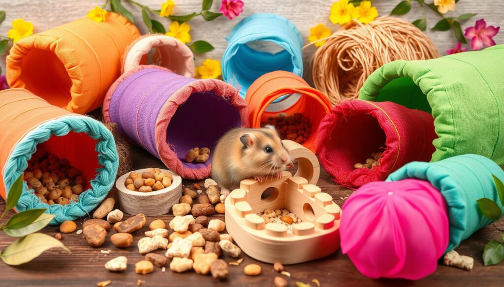 hamster foraging toys