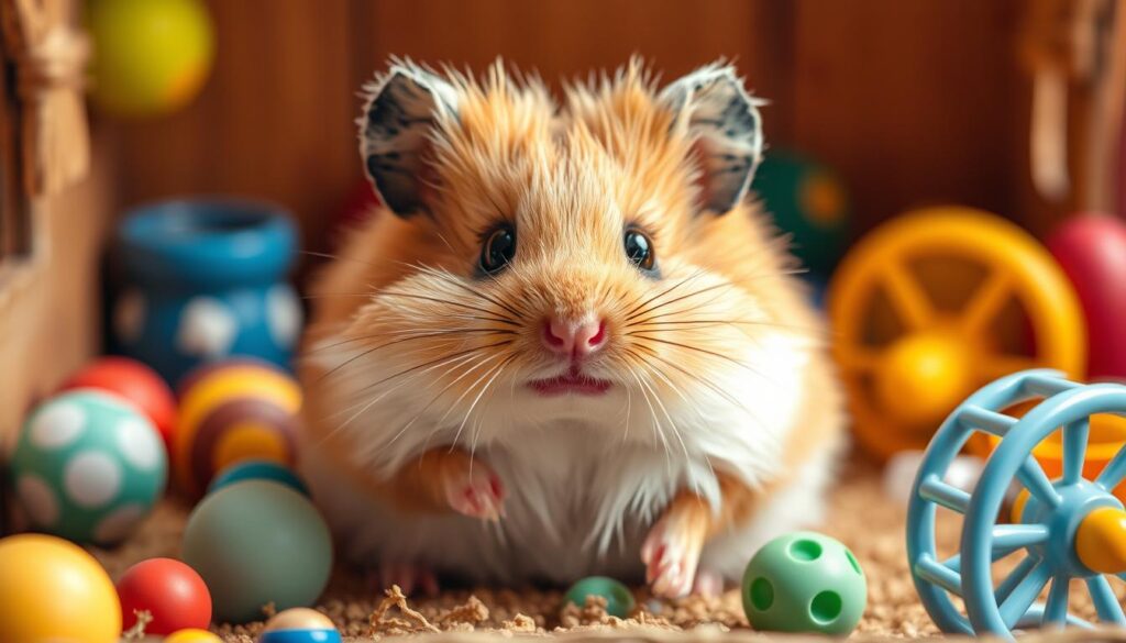 lifelike toy hamster