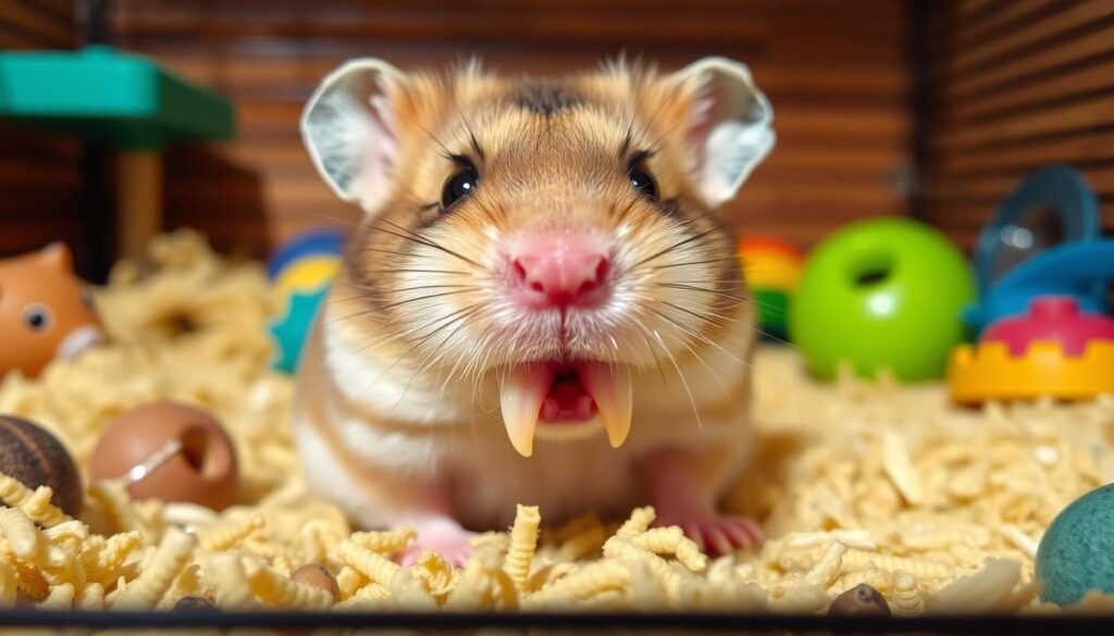 signs of overgrown hamster teeth