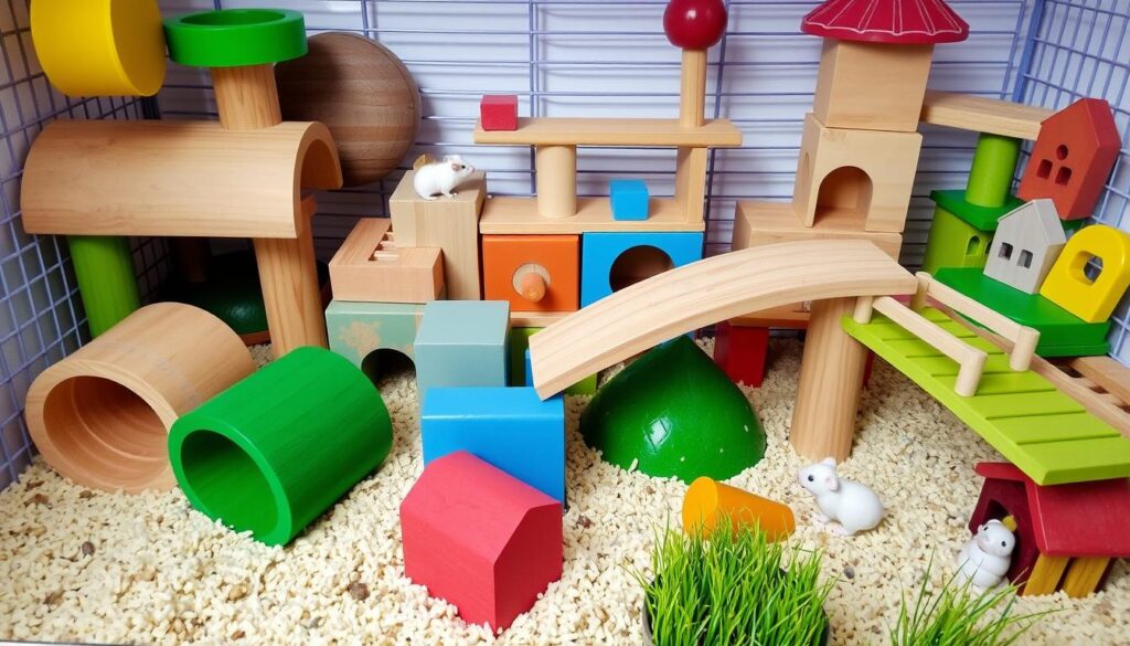 Interactive hamster toys