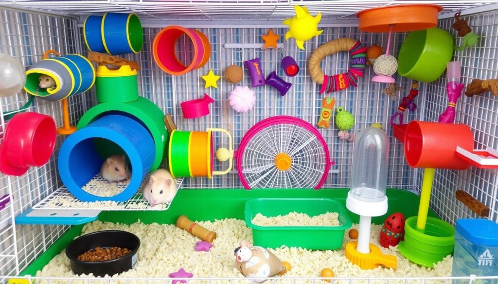 hamster cage accessories