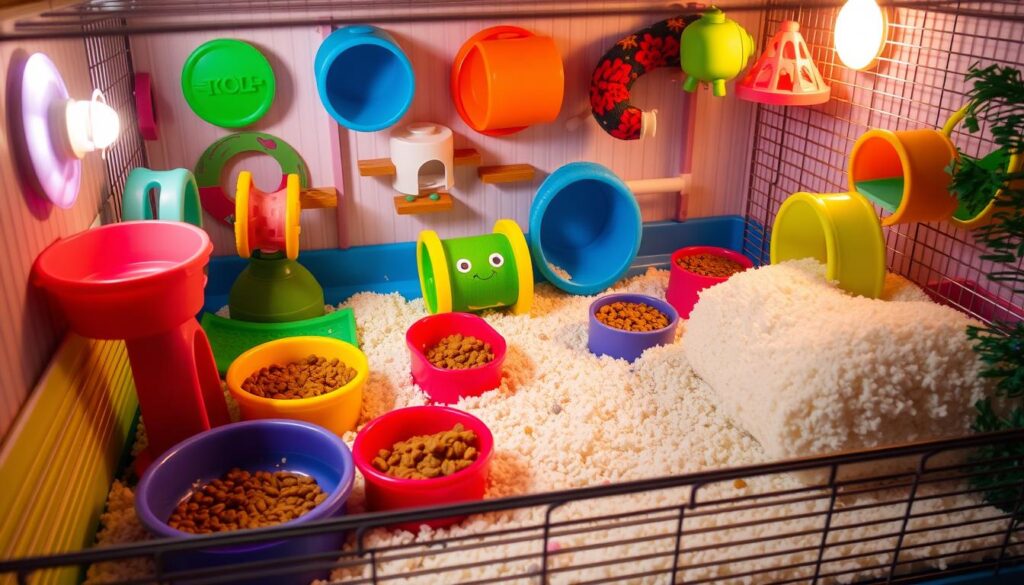 hamster cage accessories