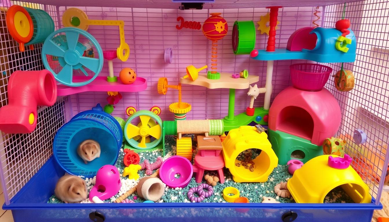 Exciting Hamster Cage Toys for Happy Pets