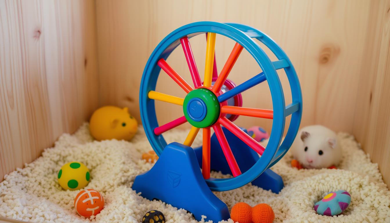 Hamster Wheel Toy: Fun Exercise for Your Furry Friend