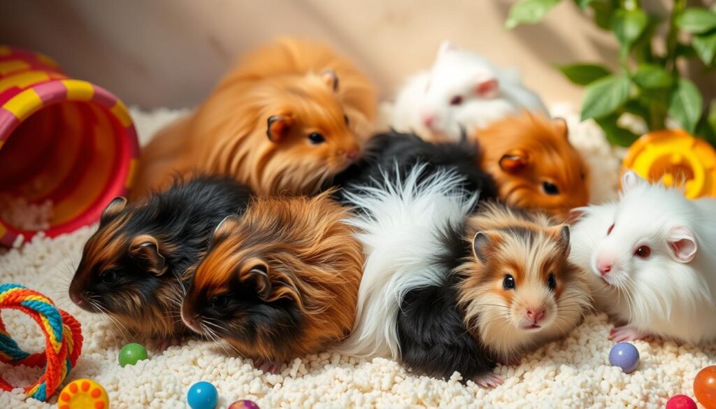 long-haired hamsters