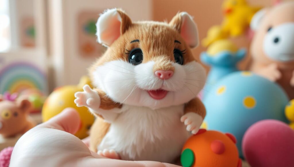 talking hamster plush