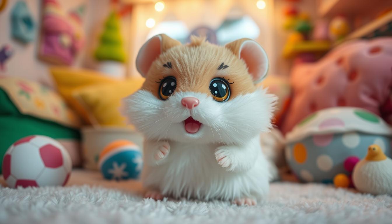 Adorable Talking Hamster Toy: Your New Furry Friend!