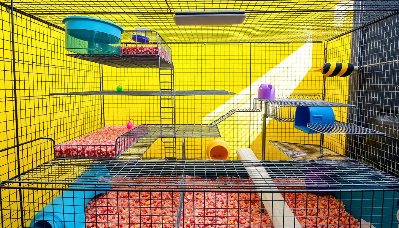 Wire Hamster Cage: Perfect Home for Your Furry Friend