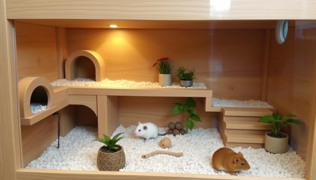 wooden pet enclosure