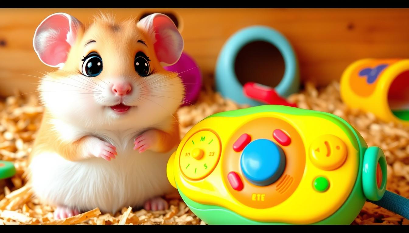 speaking hamster toy